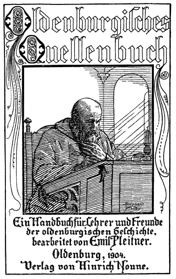 Buchdeckel des Oldenburgischen Quellenbuches